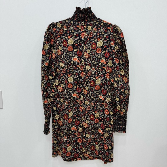 Anthropologie Plenty by Tracy Reese Smocked Floral
Mini Dress, Sz Small - Picture 4 of 10